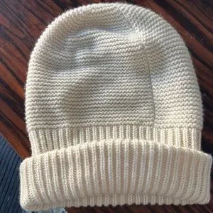 Hermes | Accessories | Hermes 0 Cashmere Cream Beanie Size M  display picture 2